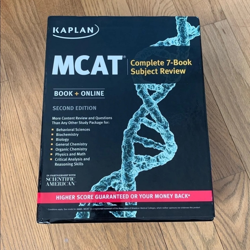 Kaplan mcat books